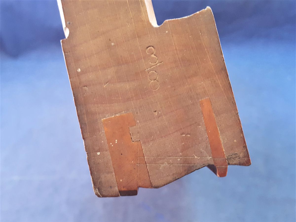 Quirk Ovolo with Fillet Wood Molding Plane Double Box 23082806